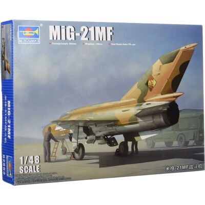 Trumpeter Mikoyan MiG-21MF Fishbed J Model - Schaal 1:48 Trumpeter Mikoyan MiG-21MF Fishbed J Model - Schaal 1:48