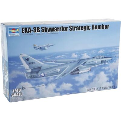 Maqueta Douglas EKA-3B Skywarrior de Trumpeter - Escala 1:48 Maqueta Douglas EKA-3B Skywarrior de Trumpeter - Escala 1:48
