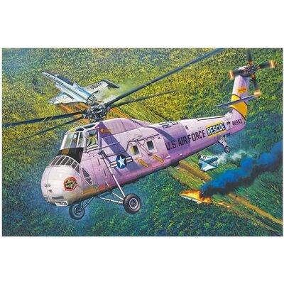 Trumpeter HH-34J USAF Combat Rescue Modellbausatz - 1:48 Trumpeter HH-34J USAF Combat Rescue Modellbausatz - 1:48