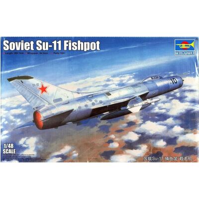 Trumpeter Sovjet Su-11 Fishpot Modelbouw - 1:48 Schaal Trumpeter Sovjet Su-11 Fishpot Modelbouw - 1:48 Schaal