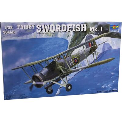 Trumpeter Fairey Swordfish Mk.I Scale Model Kit - WWII Aircraft Trumpeter Fairey Swordfish Mk.I Scale Model Kit - WWII Aircraft