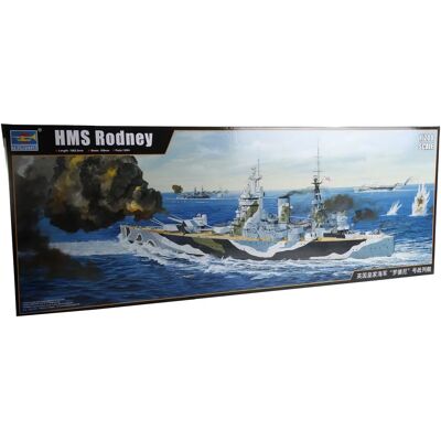 Trumpeter HMS RODNEY Scheepsmodel - 1/200 schaal Trumpeter HMS RODNEY Scheepsmodel - 1/200 schaal