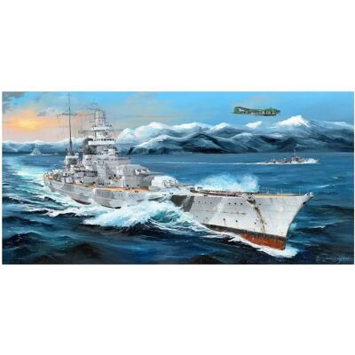 Trumpeter Scharnhorst Schlachtschiff Modellbausatz - 1:200 Trumpeter Scharnhorst Schlachtschiff Modellbausatz - 1:200