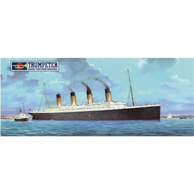 Kit Modello Nave Titanic 1:200 di Trumpeter con Luci LED Kit Modello Nave Titanic 1:200 di Trumpeter con Luci LED