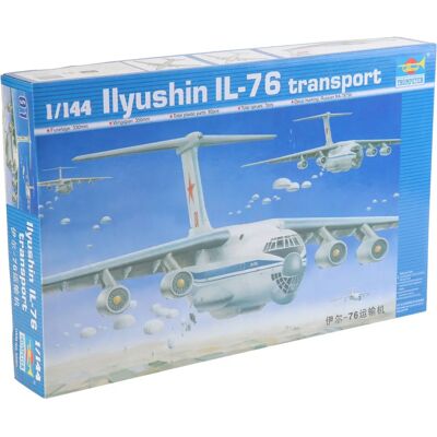 Trumpeter Ilyushin IL-76 Transport Modellbausatz - 1:144 Trumpeter Ilyushin IL-76 Transport Modellbausatz - 1:144