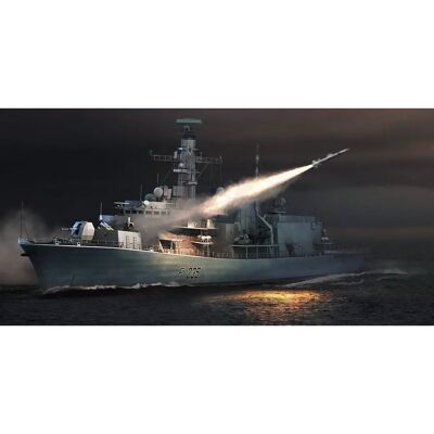 Kit de Modelo HMS Monmouth F-235 Tipo 23 Fragata - 1:350 Kit de Modelo HMS Monmouth F-235 Tipo 23 Fragata - 1:350
