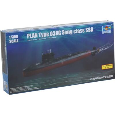 Kit de modelo de submarino PLA Navy Tipo 039 de Trumpeter - 1:350 Kit de modelo de submarino PLA Navy Tipo 039 de Trumpeter - 1:350