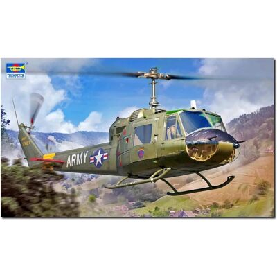 Trumpeter UH-1B Huey Maquettes de helicópteros - 1:35 Trumpeter UH-1B Huey Maquettes de helicópteros - 1:35