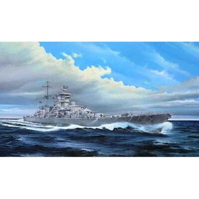 Kit Modèle de Navire PRINZ EUGEN 1945 - Échelle 1:350 Kit Modèle de Navire PRINZ EUGEN 1945 - Échelle 1:350