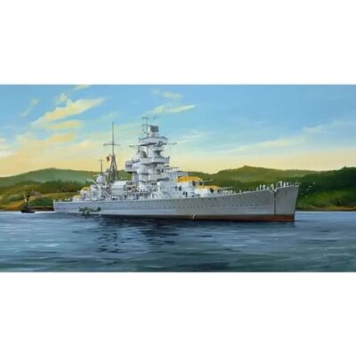 Kit Maquette Bateau Admiral Hipper 1941 Trumpeter - 1:350 Kit Maquette Bateau Admiral Hipper 1941 Trumpeter - 1:350