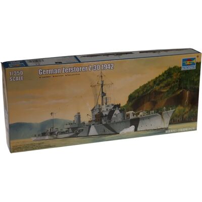 Kit modello nave Z-30 1942 - Trumpeter - Scala 1:350 Kit modello nave Z-30 1942 - Trumpeter - Scala 1:350