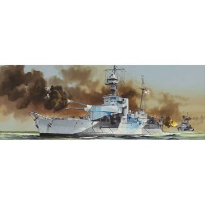 Kit de modelo de barco HMS Roberts clase Monitor de Trumpeter - Escala 1:350 Kit de modelo de barco HMS Roberts clase Monitor de Trumpeter - Escala 1:350