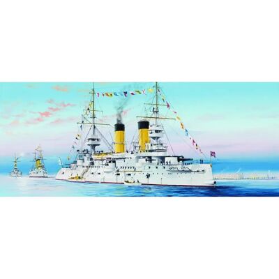 Kit Maquette Navale Trumpeter - Échelle 1:350 - Marine Russe Tsesarevich 1904 - Publicité Kit Maquette Navale Trumpeter - Échelle 1:350 - Marine Russe Tsesarevich 1904 - Publicité