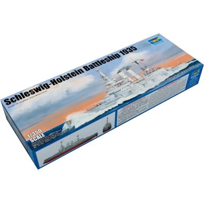 Trumpeter Schleswig-Holstein slagschip 1935 - Modelbouwpakket Trumpeter Schleswig-Holstein slagschip 1935 - Modelbouwpakket