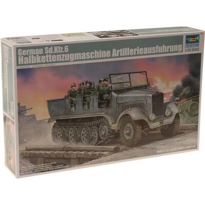 Kit Modellino Militare Trumpeter Sd.Kfz.6 - 1/35 Kit Modellino Militare Trumpeter Sd.Kfz.6 - 1/35