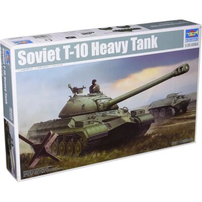 Trumpeter Sowjetischer T-10 Schwerer Panzer Modellbausatz - 1:35 Trumpeter Sowjetischer T-10 Schwerer Panzer Modellbausatz - 1:35