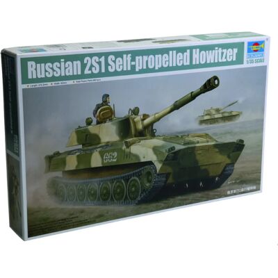 Trumpeter 2S1 Obice semovente russo - Kit modellino Trumpeter 2S1 Obice semovente russo - Kit modellino