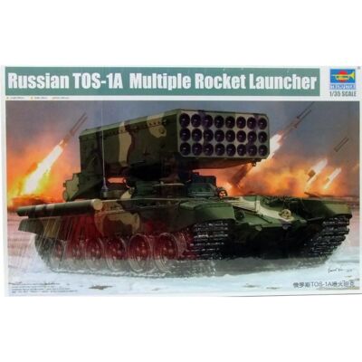 Trumpeter Lanzador de Cohetes de Barril Múltiple TOS-Enero 24 1:35 - Kit de modelo militar Trumpeter Lanzador de Cohetes de Barril Múltiple TOS-Enero 24 1:35 - Kit de modelo militar