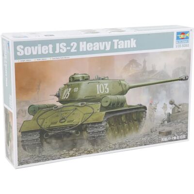 Trumpeter JS-2 Tunga Tank Modellset - 1:35 Skala Trumpeter JS-2 Tunga Tank Modellset - 1:35 Skala
