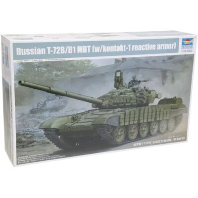 Kit Modellino T-72B / B1 con Kontakt 1 Reactive Armour - Veicolo militare Kit Modellino T-72B / B1 con Kontakt 1 Reactive Armour - Veicolo militare