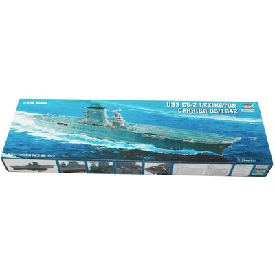 Trumpeter US LEXINGTON CV-2 Schiffsmodellbausatz - 1:350 Trumpeter US LEXINGTON CV-2 Schiffsmodellbausatz - 1:350