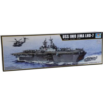 USS Iwo Jima LHD-7 Modellset - 1:350 - Skala 1/350 USS Iwo Jima LHD-7 Modellset - 1:350 - Skala 1/350
