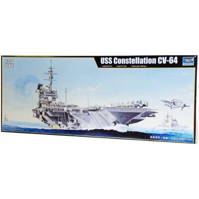 Kit de Modelo de Barco USS CONSTELLATION CV-64 - Trumpeter - 1:350 Kit de Modelo de Barco USS CONSTELLATION CV-64 - Trumpeter - 1:350