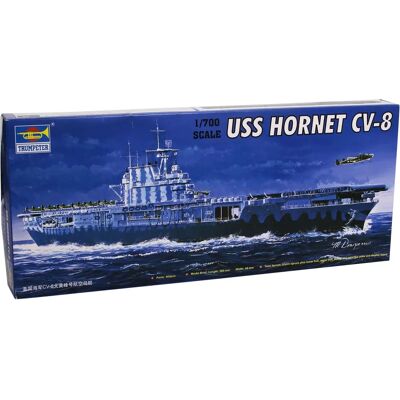 Trumpeter USS Hornet CV-8 kék tengeri alap - Repülőgép makett Trumpeter USS Hornet CV-8 kék tengeri alap - Repülőgép makett