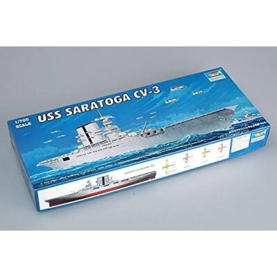 Trumpeter USS Saratoga CV-3 Modellbausatz - Blaue Seebasis Trumpeter USS Saratoga CV-3 Modellbausatz - Blaue Seebasis
