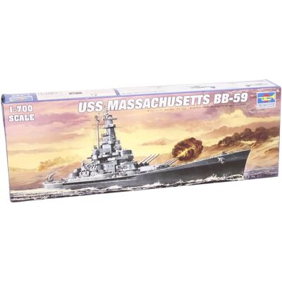 Trumpeter USS Massachuesetts BB-59 Modellbausatz Trumpeter USS Massachuesetts BB-59 Modellbausatz