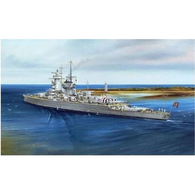 Trumpeter Admiral Graf Spee 1937 Slagskipsmodell - 1:700 Trumpeter Admiral Graf Spee 1937 Slagskipsmodell - 1:700