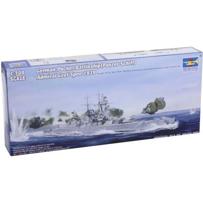 Trumpeter Model kit - 1939 German Pocket Battleship Trumpeter Model kit - 1939 German Pocket Battleship