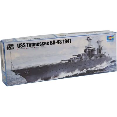 Trumpeter USS Tennessee BB-43 1941 Modellbausatz - 1:700 Trumpeter USS Tennessee BB-43 1941 Modellbausatz - 1:700
