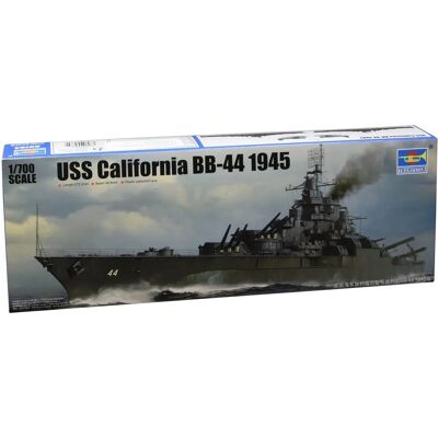 Trumpeter USS California BB-44 1945Tennessee Class Battleships Kit - Scale 1:700 Trumpeter USS California BB-44 1945Tennessee Class Battleships Kit - Scale 1:700