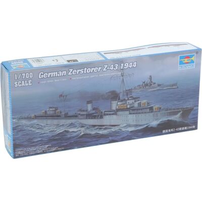 Trumpeter Zerstorer Z43 1944 Modell - Flugzeugbausatz Trumpeter Zerstorer Z43 1944 Modell - Flugzeugbausatz