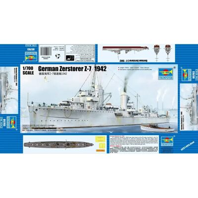 Model samolotu Z-7 1942 od Trumpeter - Model Model samolotu Z-7 1942 od Trumpeter - Model