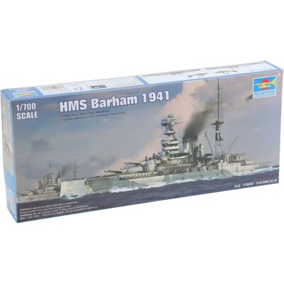 Trumpeter Kit de barco HMS Barham Queen Elizabeth clase Acorazado 1941 - Escala 1:700 Trumpeter Kit de barco HMS Barham Queen Elizabeth clase Acorazado 1941 - Escala 1:700