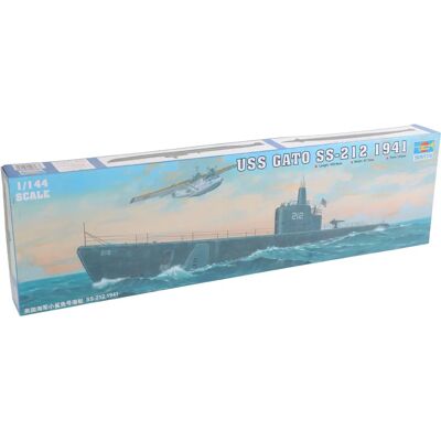 Trumpeter USS Gato SS-212 1941 Modellbausatz - Kriegsschiff Trumpeter USS Gato SS-212 1941 Modellbausatz - Kriegsschiff