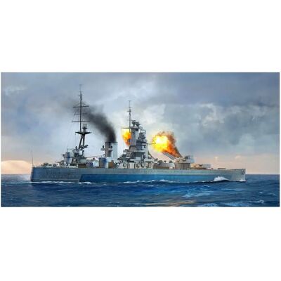 Kit de Modelo de Barco HMS Nelson 1944 - Escala 1:700 Kit de Modelo de Barco HMS Nelson 1944 - Escala 1:700