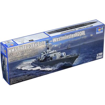 Zestaw modelu statku HMS TYPE 23 Fregata Westminster F237 - 1:700 Zestaw modelu statku HMS TYPE 23 Fregata Westminster F237 - 1:700