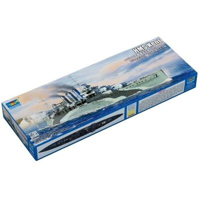 Trumpeter HMS Kent Model Kit - 1:700 Scale Ship - HMS Kent Trumpeter HMS Kent Model Kit - 1:700 Scale Ship - HMS Kent