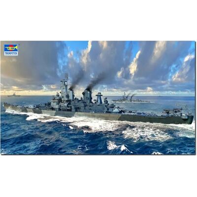 Trumpeter USS Iowa BB-61 Schiff Bausatz - Maßstab 1:700 - Detailliertes Deck Trumpeter USS Iowa BB-61 Schiff Bausatz - Maßstab 1:700 - Detailliertes Deck