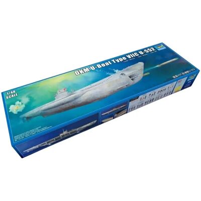 Trumpeter U-552 U-Boot Modellbausatz - Maßstab 1:48 - Marine U-Boot Trumpeter U-552 U-Boot Modellbausatz - Maßstab 1:48 - Marine U-Boot