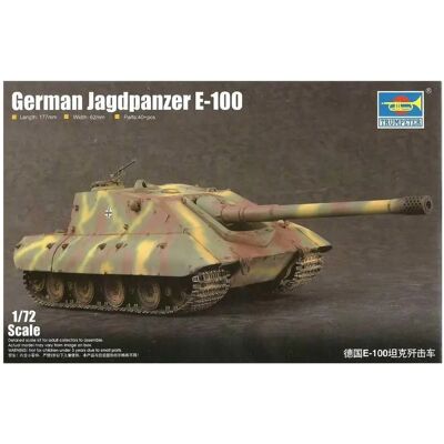 Zestaw Modelu Niemiecki StuG E-100 - Skala 1:72 Zestaw Modelu Niemiecki StuG E-100 - Skala 1:72
