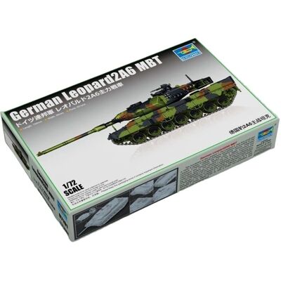 Trumpeter Leopard2A6 MBT Modellkészlet - Katonai Modell - 1:72 Trumpeter Leopard2A6 MBT Modellkészlet - Katonai Modell - 1:72