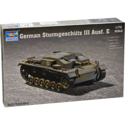 Zestaw modelarski Stug III Ausf.E 1/72 - Trumpeter Zestaw modelarski Stug III Ausf.E 1/72 - Trumpeter