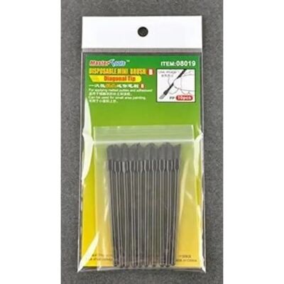 Pinceau Mini Diagonal Jetable - 10 pcs - MASTER TOOLS - Publicité Pinceau Mini Diagonal Jetable - 10 pcs - MASTER TOOLS - Publicité