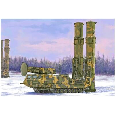 Kit de Modèle Missiles Surface-Air S-300V Trumpeter 1/35 - Publicité Kit de Modèle Missiles Surface-Air S-300V Trumpeter 1/35 - Publicité