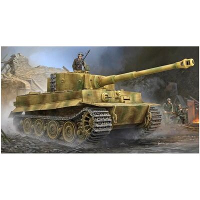 Maquette militaire Trumpeter 1/35 - Pz.Kpfw.VI Ausf.E Tiger I (Tardif) - Publicité Maquette militaire Trumpeter 1/35 - Pz.Kpfw.VI Ausf.E Tiger I (Tardif) - Publicité