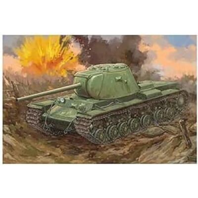 Trumpeter Sowjetischer KV-3 Schwerer Panzer Modellbausatz - 1/35 Trumpeter Sowjetischer KV-3 Schwerer Panzer Modellbausatz - 1/35